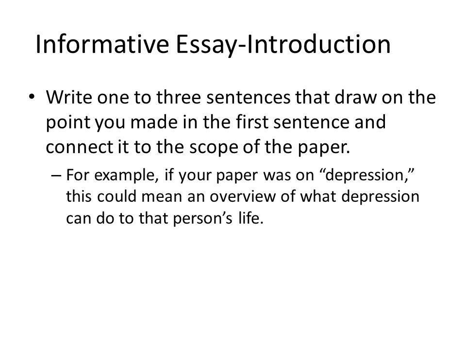 How to Write an Informative Essay?